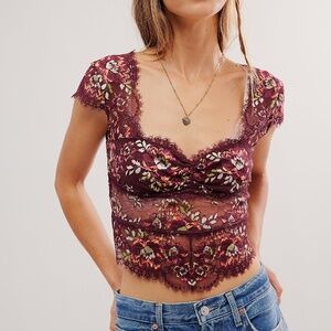 Garden Party Lace Tee